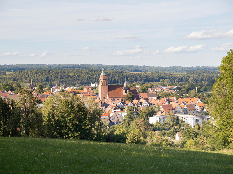 Eine schöne Aussicht auf eine Stadt.