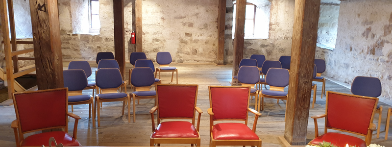 Der Trausaal im Steinhaus Merklingen.